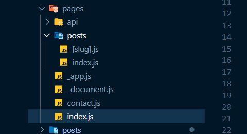 Create routes via your file + folder structure